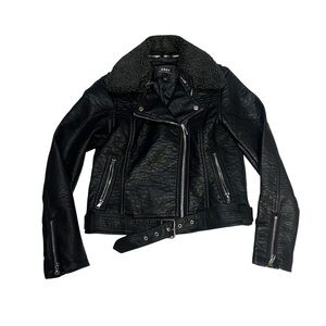 Obey Faux leather biker jacket